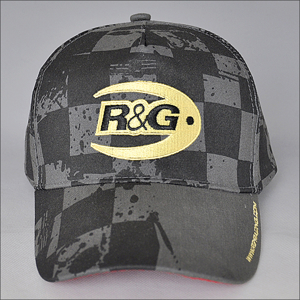 100%cotton baseball hat with customized printing