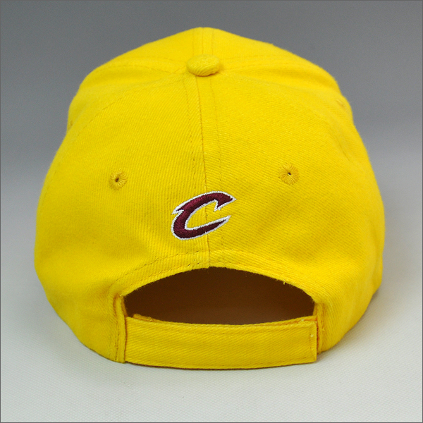 100% heavy brushed cotton twill baseball cap