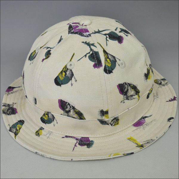 2013 fashion custom printed bucket hats