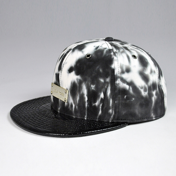 2014 popular snapback caps with leather brim