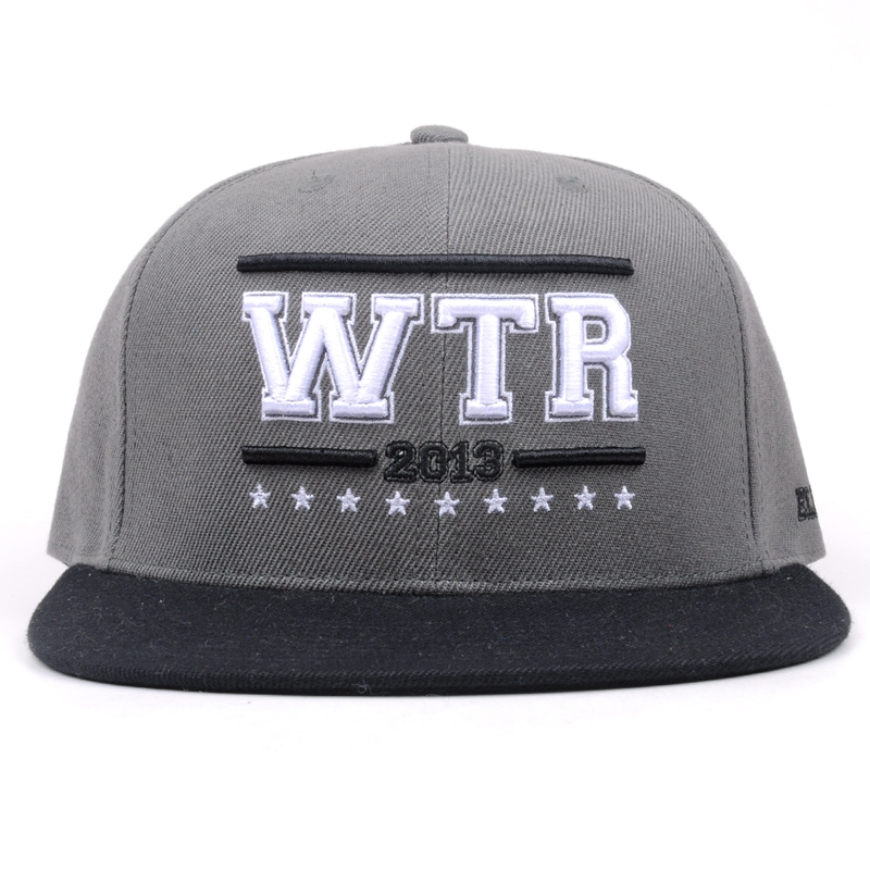 3D Embroidery Logo Acrylic Snapback Cap