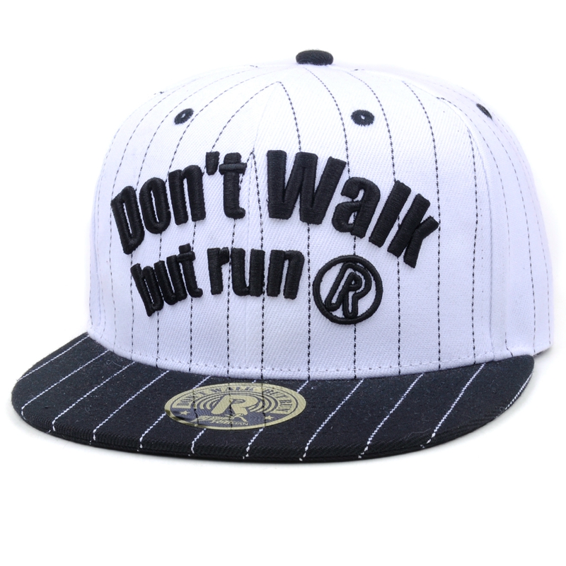 3D Embroidery Plain Snapback Hip-Hop Cap