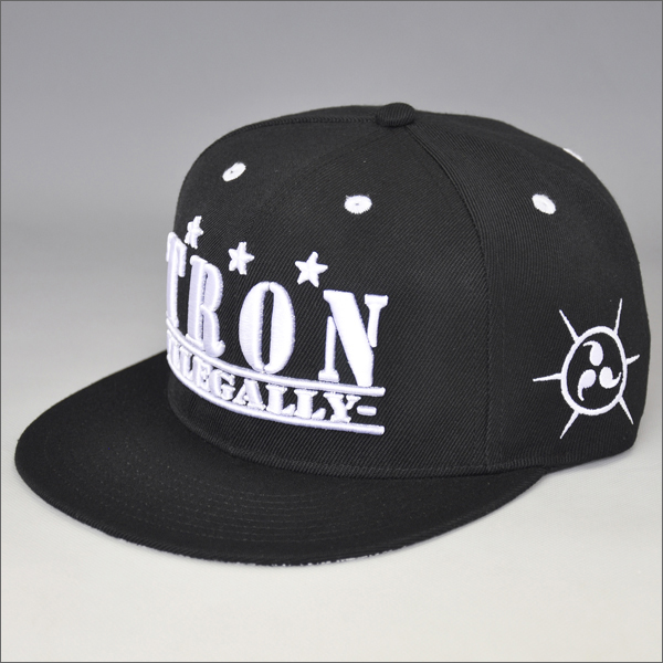 3D embroidery custom snapback hats wholesale