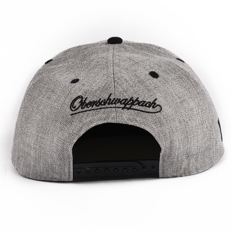 3d embroidery acrylic wool snapback caps custom