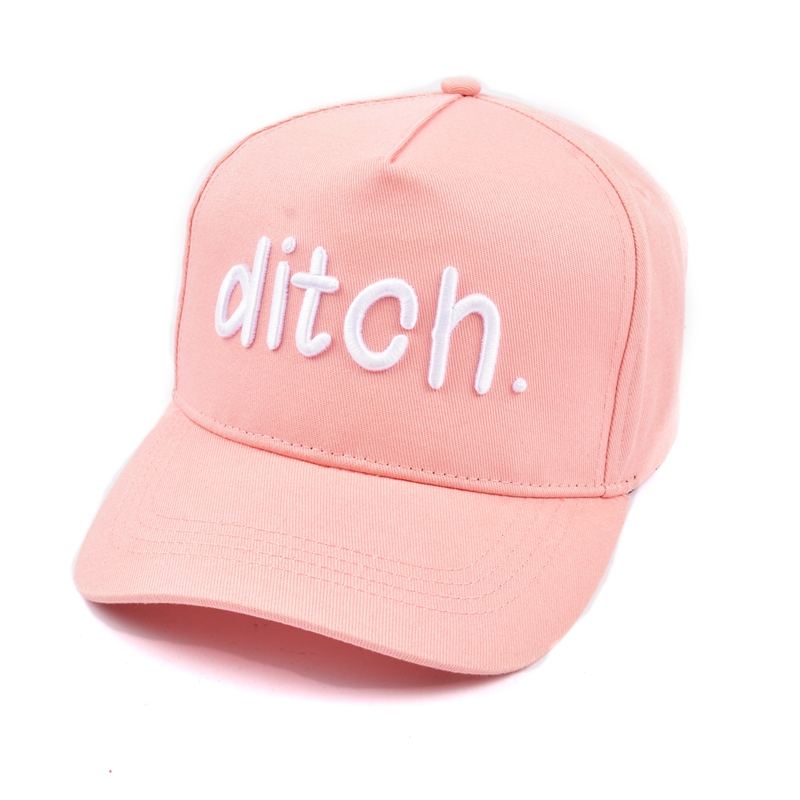 5 لوحة نفث الحروف قابل للتعديل القطن قبعة بيسبول