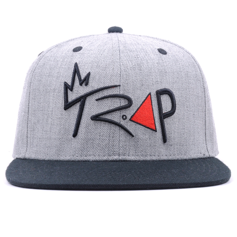 Регулируемая 6-панельная крышка yupoong из мелтоновой шерсти