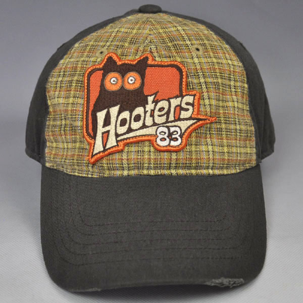 Animal patch washed children hat