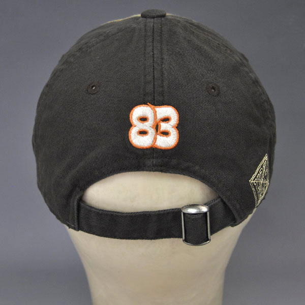 Animal patch washed children hat