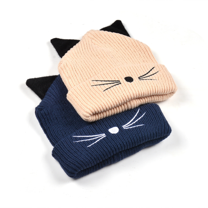 Baby καυτό Beanie μαλακό χαριτωμένο καπέλο γελοιογραφία