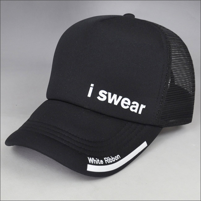 Black mesh cap wholesale