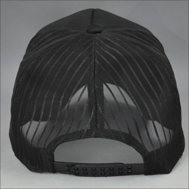 Black printing mesh trucker cap promotion
