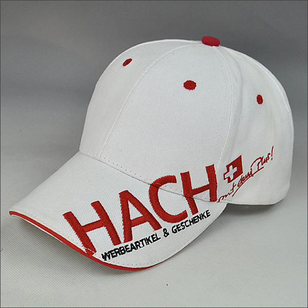 Contrast color sandwich brim baseball cap