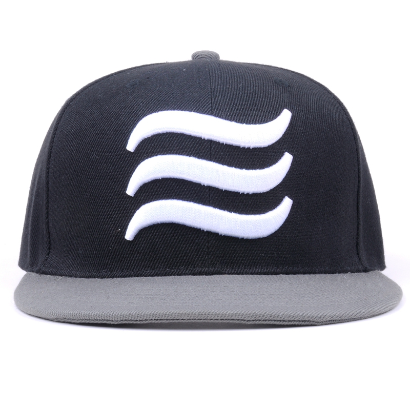 Custom 3D Embroidery Wool Mixed Classical Snapback Cap