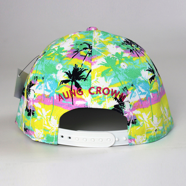 Custom 3d brand names cap with logo