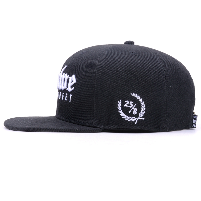 Custom 6-Panel Acrylic Snapback Cap