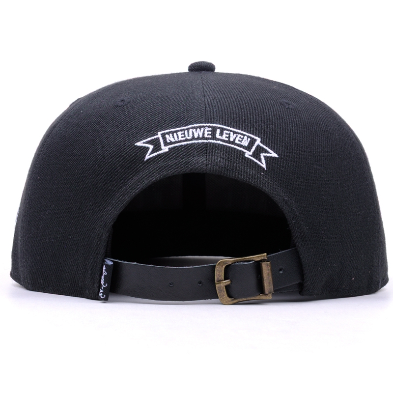 Custom 6-Panel Acrylic Snapback Cap