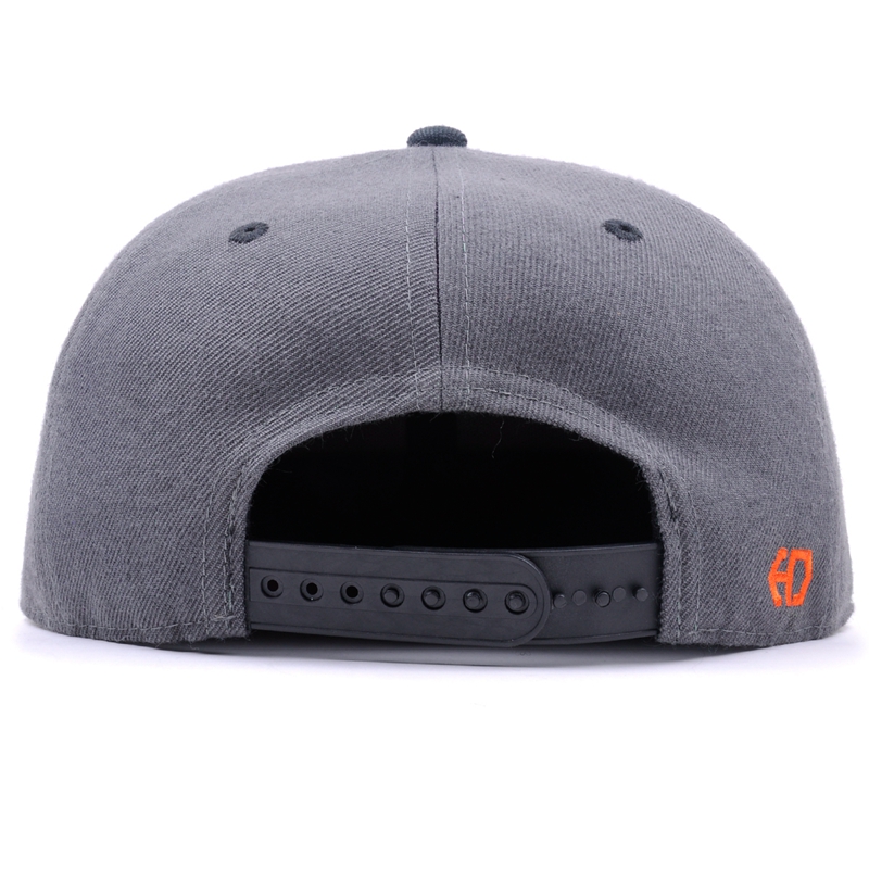 Custom Fashion Design Plastic Acrylic Snapback Caps With Different Color