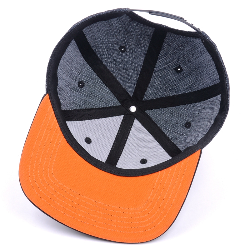 Custom Fashion Design Plastic Acrylic Snapback Caps With Different Color