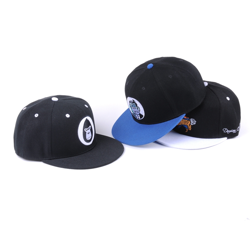 Aangepaste pet 100% acryl snapback cap