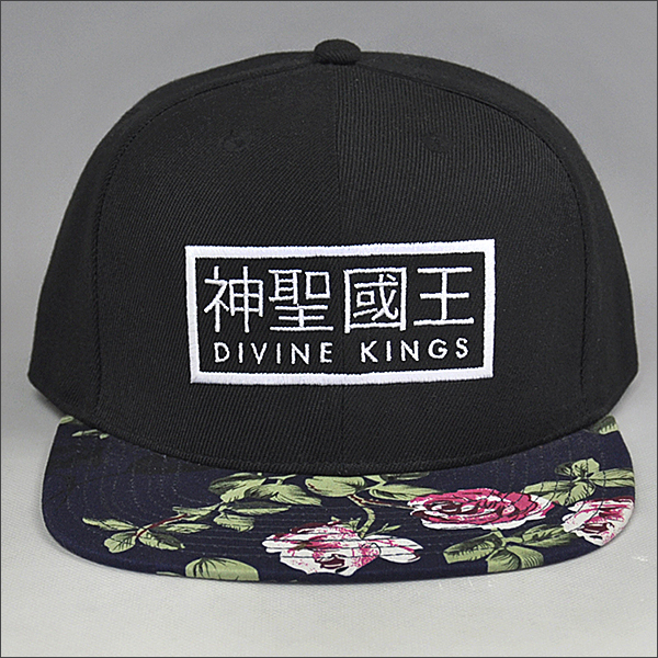 Custom Hip Hop Flat Bill snapback hats wholesale