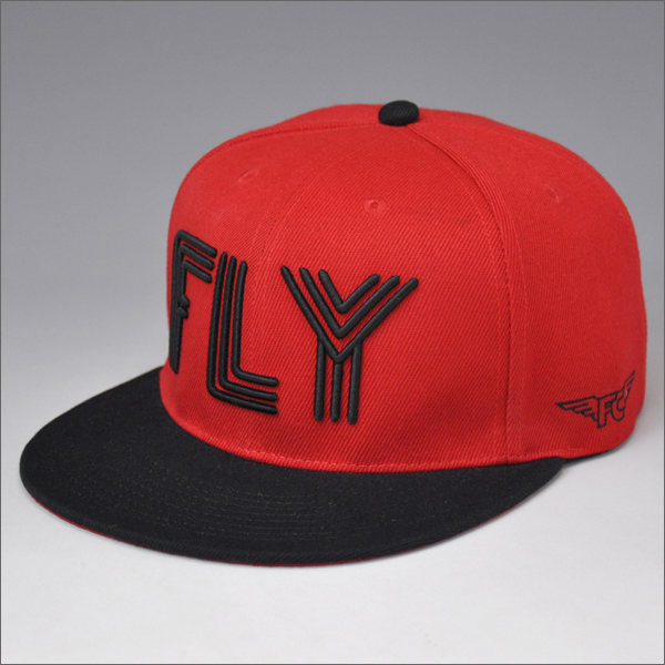 Custom fashion colorful snapback hats two-tone