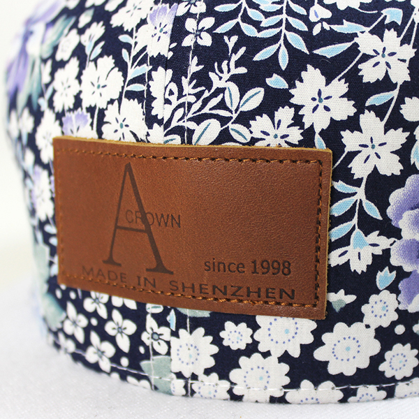 Custom leather logo snapback hats