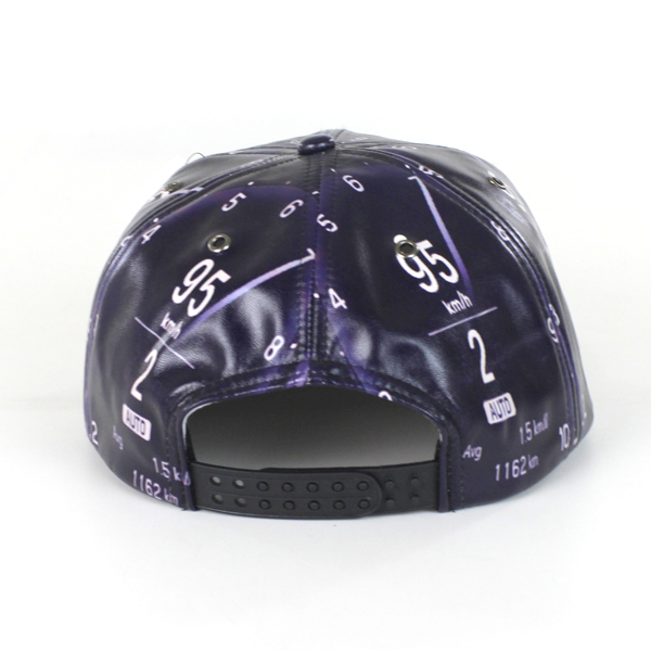 Custom leather strap back