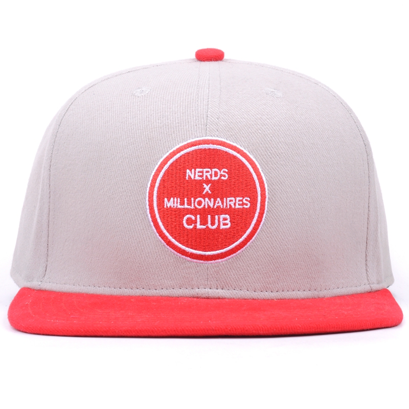 Embroidered Snapback Hat with Fashion Design