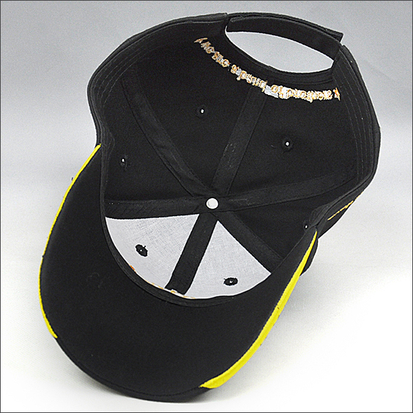 Embroidery brim baseball cap wholesale