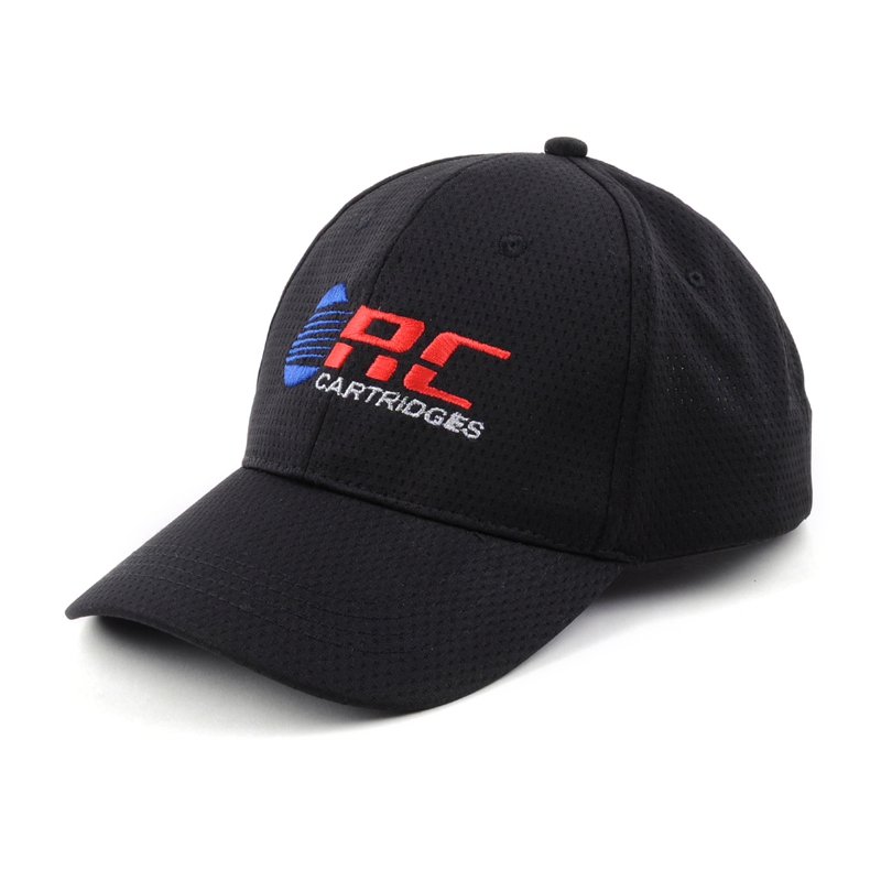 High frequency printing product elastic fitted baseball cap with 3d logo
