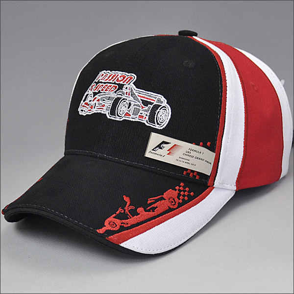 Mix color attractive cotton racing cap