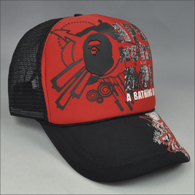 Mix printing process trucker cap China