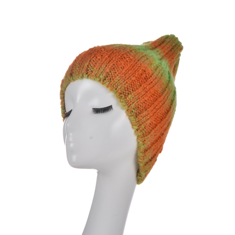 Multicolor plain blank winter beanies hats