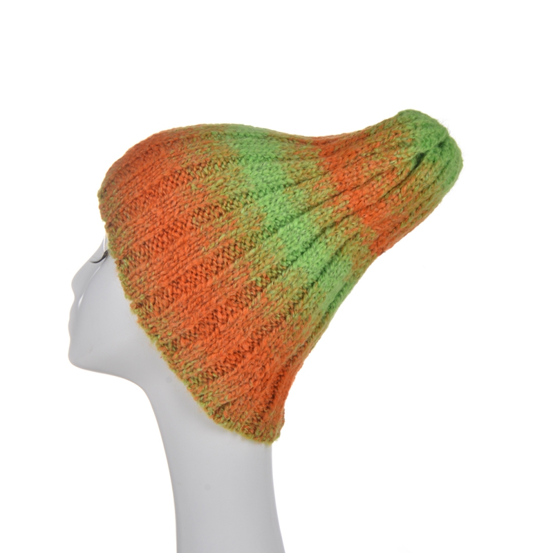 Multicolor plain blank winter beanies hats