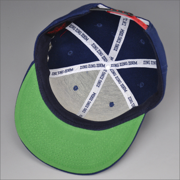 Navy 3D embroidery snapback hats