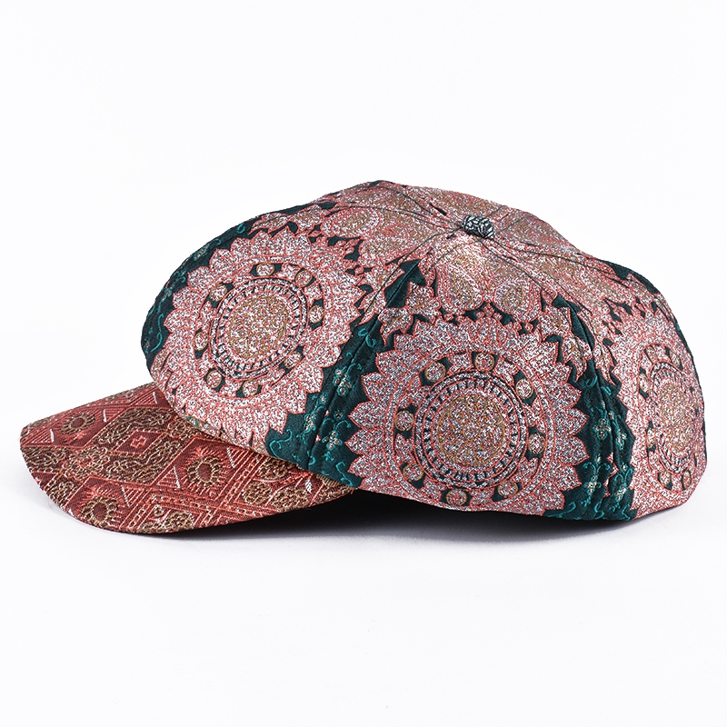 Newsboy Hat Denim Gatsby Cap Ivy Flat Driving Cotton Cabbie