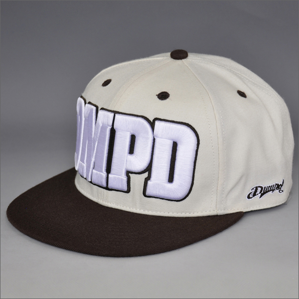Quality 6 panel custom snapback hat with logo