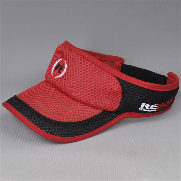 Sandwich mesh sports sun visor
