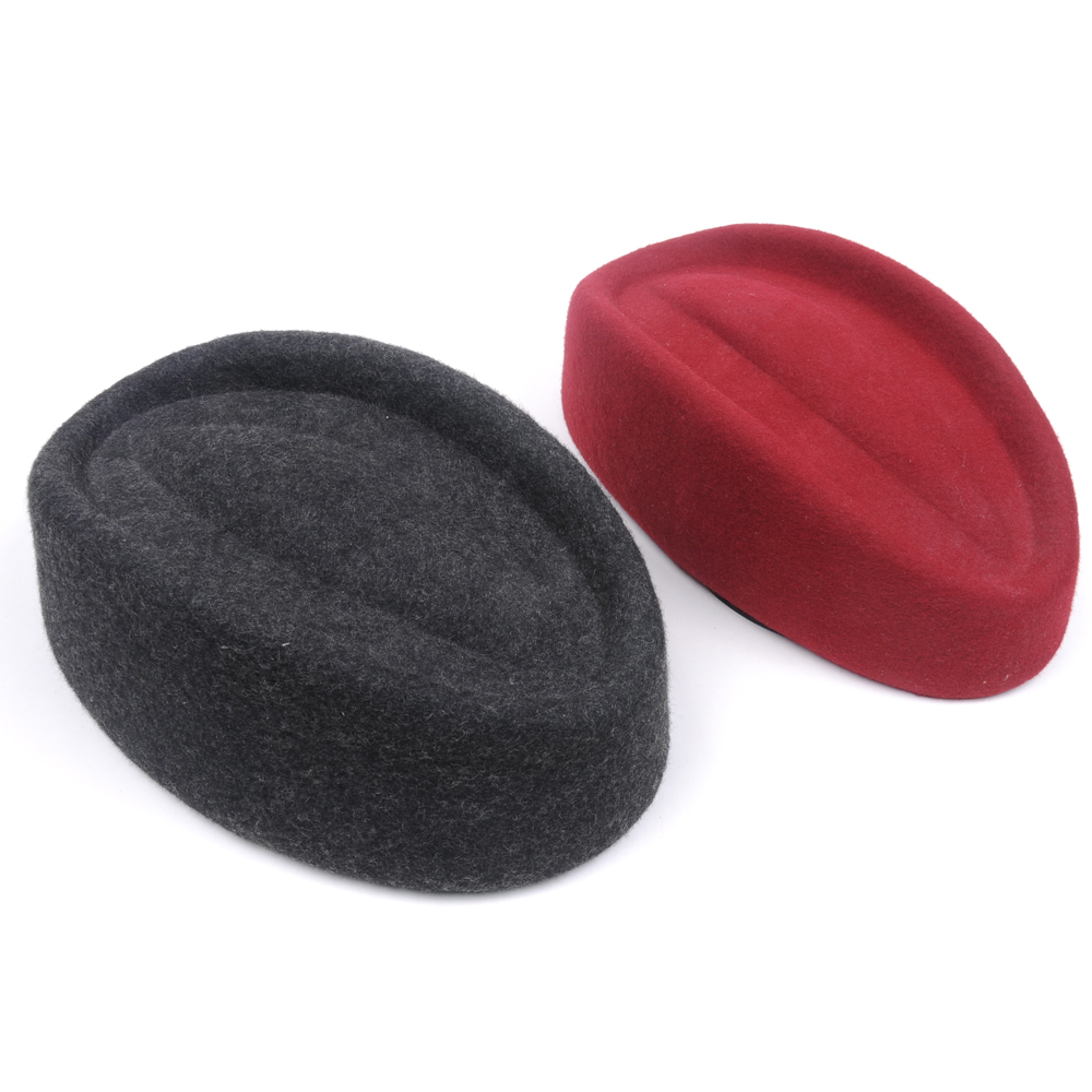 Stewardess Hat Wool Cap Flight Attendant Hat