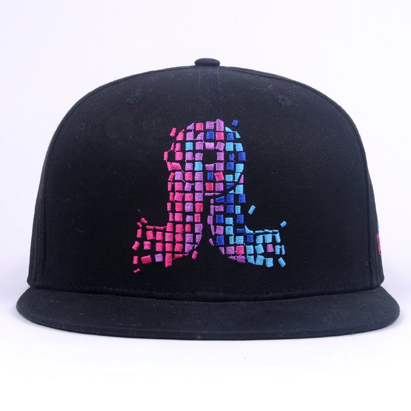 Unisex Flat Brim Galaxy Snapback Cap Hat Adjustable Hip Hop Cap
