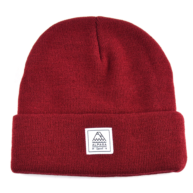 Warm Winter Wool Beanie with Custom Logo
