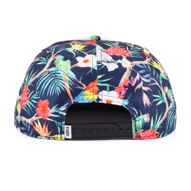 Wholesale Blank Floral Snapback Hats