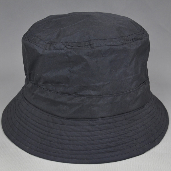 adjustable plain navy blue bucket hat