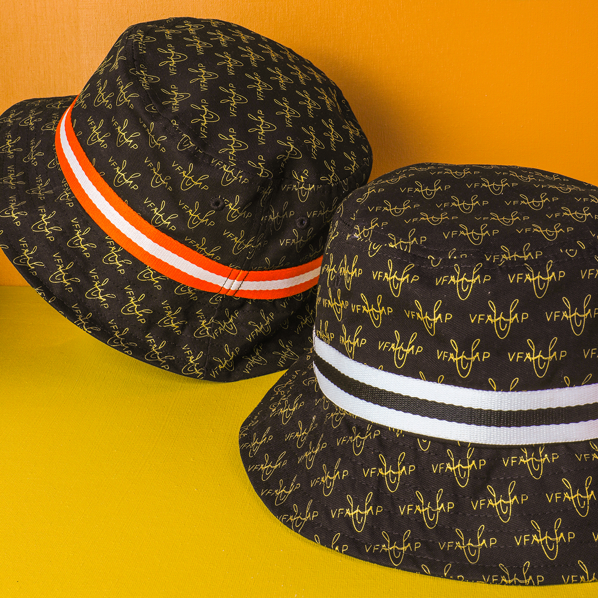 all vfa printing tape bucket hats custom