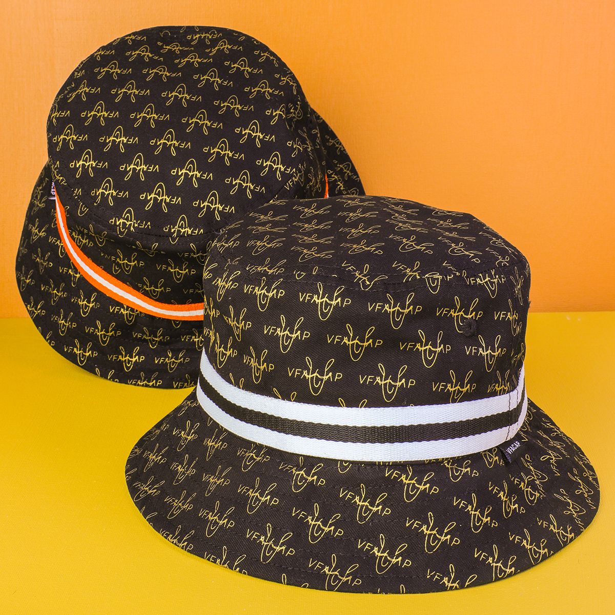 all vfa printing tape bucket hats custom