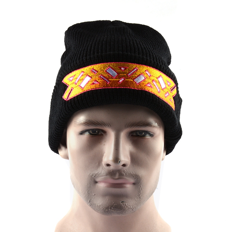 beanie hat pattern on straight needles