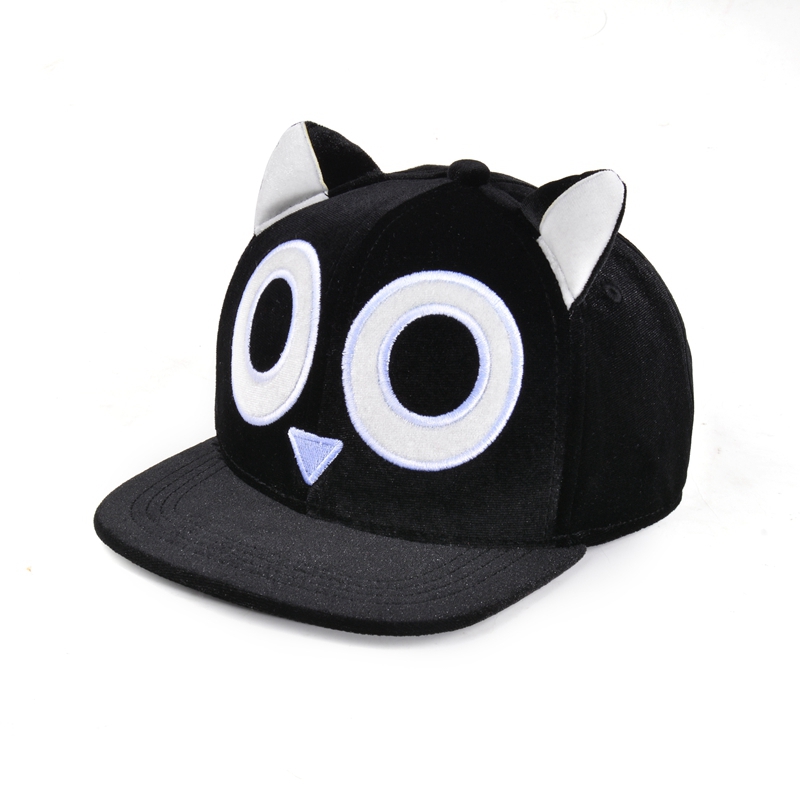 black cute baby snapback caps custom