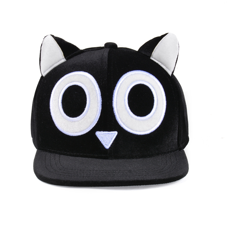 black cute baby snapback caps custom