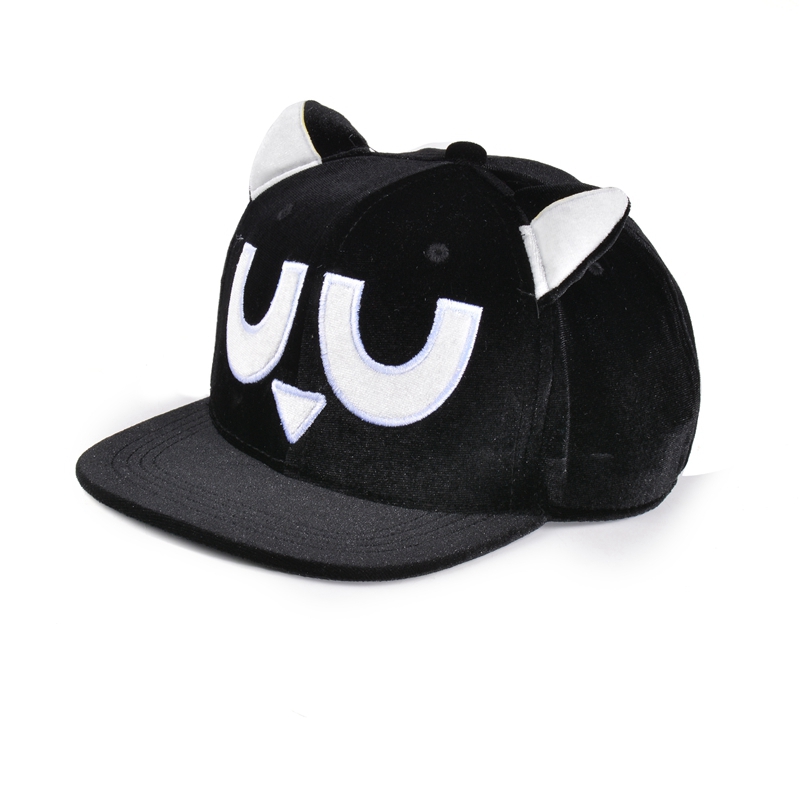 black cute baby snapback caps custom
