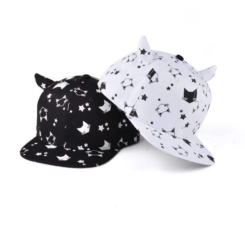 cartoon printing baby snapback caps custom supplier china